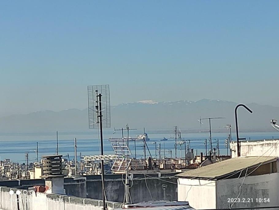 דירות סלוניקי Aigli Sea View מראה חיצוני תמונה